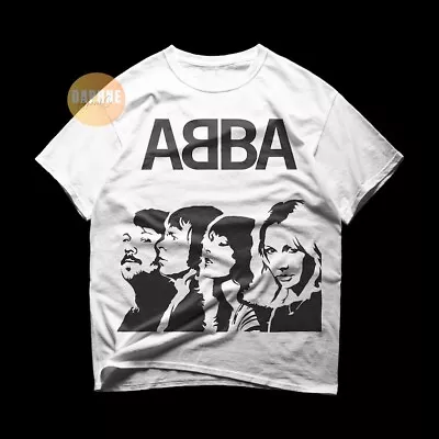Buy ABBA Unisex T-Shirt , 80s Pop Music Band Tshirt , ABBA Merch ,ABBA Gifts • 18.52£