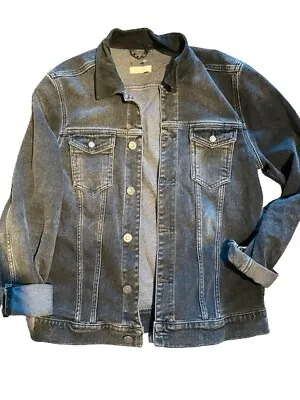 Buy Grey All Saints Denim Jacket, Size 12, Good Condition • 19£