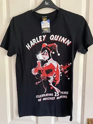 Buy Batman Harley Quinn T-shirt In Black Size Small • 5£