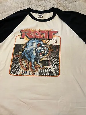 Buy Ratt Vintage 1984 Ratt 'N' Roll World Tour Concert Shirt Heavy Metal 1984 2XL  • 337.32£
