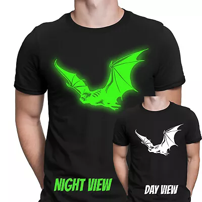 Buy Scary Halloween Glow In Dark Ghost Haunted House Party Unisex T Shirt #H58 • 6.99£