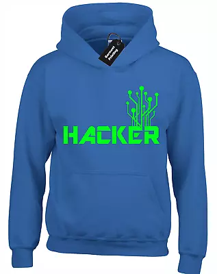 Buy Hacker Hoody Hoodie Pc Gamer Gaming Computer Programmer Gift Coding Code • 16.99£