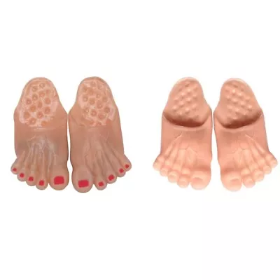 Buy Halloween Slippers Bare Feet Slippers Make Fun Of Slippers Feet Slippers • 10.37£
