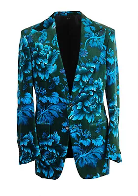 Buy TOM FORD Atticus Blue Green Tuxedo Dinner Jacket Size 46 / 36R U.S. Jacket Bl... • 2,699.10£