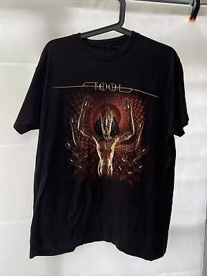 Buy Tultex Tool 2022 Fear Inoculum Tour Adult T-Shirt L Black Graphic On Both Sides • 34.99£