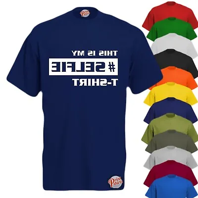 Buy THIS IS MY SELFIE T-SHIRT Mens Funny T-Shirt, Dad Slogan Tee Rude Joke Funny • 11.99£