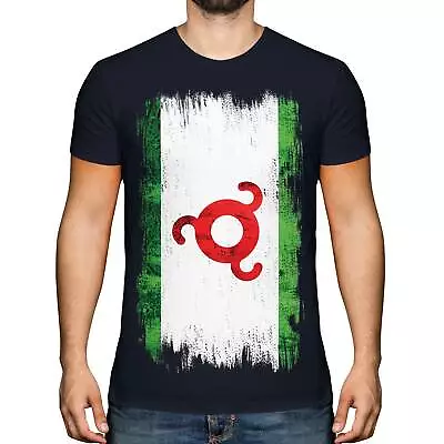 Buy Ingushetia Grunge Flag Mens T-shirt Tee Top Football Gift Shirt Clothing Jersey • 11.95£