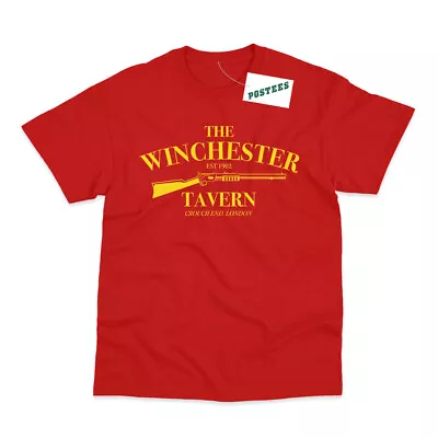 Buy Winchester Tavern Inspired By Shaun Of The Dead DTG Printed T-Shirt • 15.95£