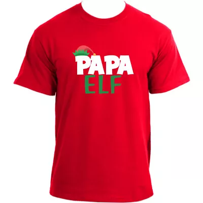 Buy Papa Elf T-Shirt I Dad Elf Christmas T Shirt I Christmas Funny Daddy Elf Shirt • 14.99£