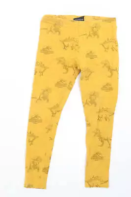 Buy Tesco Boys Yellow Geometric Cotton Pyjama Pants Size 6-7 Years - Jurassic World • 2.70£