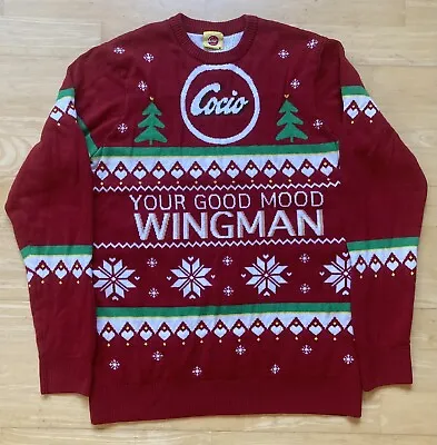 Buy Medium 36  Cocio Ugly Christmas / Xmas Jumper / Sweater Your Good Mood Wingman • 29.99£
