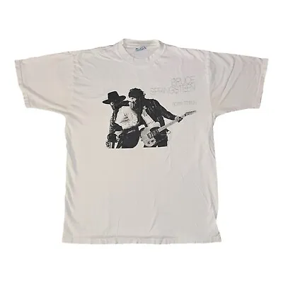 Buy Vintage 1999 Bruce Springsteen Born To Run Concert Merch Shirt  USA Size XL • 59.99£