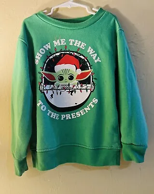 Buy Star Wars Christmas Sweater Grogu Mandalorian Size Small • 6.15£