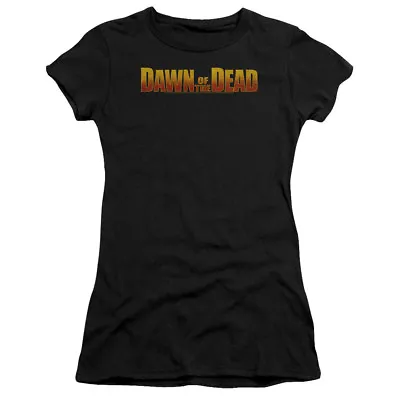 Buy Dawn Of The Dead Juniors T-Shirt Logo Black Tee • 22.10£
