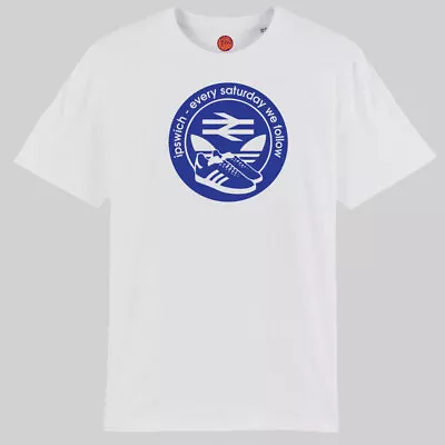 Buy Every Saturday We Follow White Organic Cotton T-shirt Gift Fans Ipswich Town • 22.99£