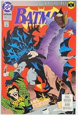 Buy Batman #492 1st Printing (1993) Vintage Key Comic, Beginning Of Knightfall Story • 31.57£