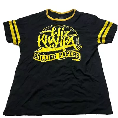 Buy Wiz Khalifa Rolling Papers T Shirt Size Medium • 12.28£