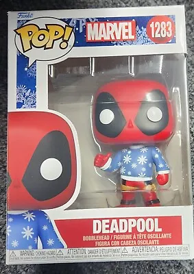 Buy Funko POP! Marvel: Deadpool In Christmas Sweater #1283 • 9.64£