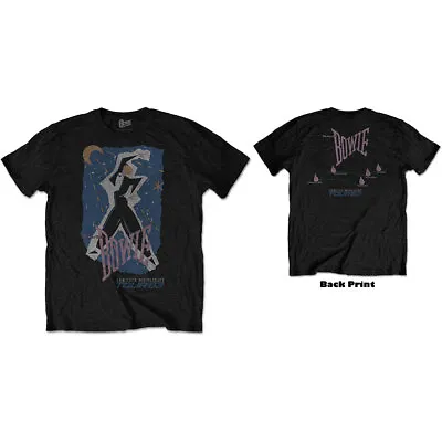 Buy David Bowie Serious Moonlight Tour '83 Official Merchandise T-Shirt • 21.78£