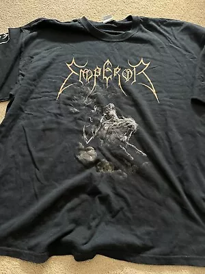 Buy Emperor 2007 Tour Shirt Vintage *SUPER RARE* XXL Marduk Immortal Mayhem Behemoth • 65£