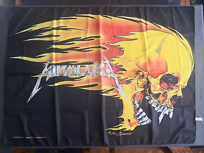Buy Metallica Old Poster Flag - C G.Merch Year 2000 (like New) • 18£
