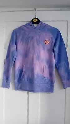 Buy TU Lilac/pink Tie-dyed Hoodie With Shell Logo Age 10yrs • 10£