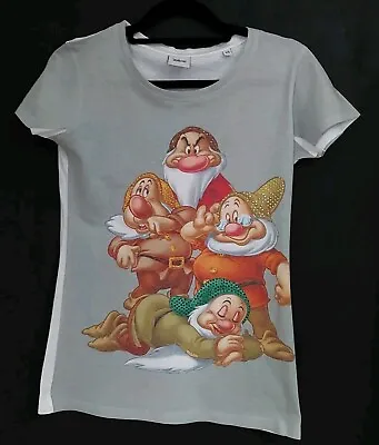 Buy Disney Snow White And The Seven Dwarfs T Shirt Embellished Size Xs • 5£