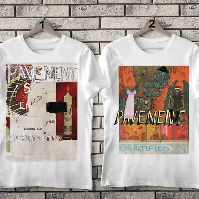Buy Pavement Tshirt, ALTERNATIVE BAND. 1990s, Malkmus. Indie Heroes.  Crooked Rain • 16.95£
