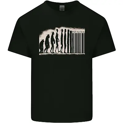 Buy Barcode Evolution Anti-Capitalist Anarchy Mens Cotton T-Shirt Tee Top • 11.75£