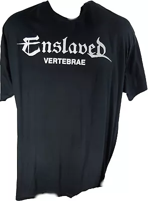 Buy Enslaved - Vertebrae Logo Band T-Shirt NEU - Official Merchandise • 15.46£