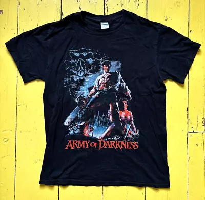 Buy Vintage Army Of Darkness T-shirt - M - Bruce Campbell/Evil Dead/Sam Raimi/Cult • 35£