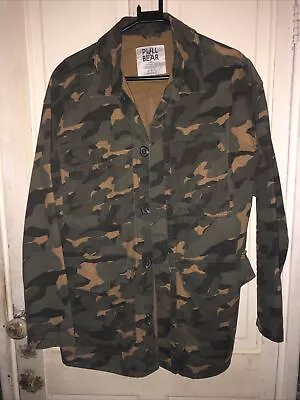 Buy New PULL & BEAR Camouflage Men’s Jacket  • 10£