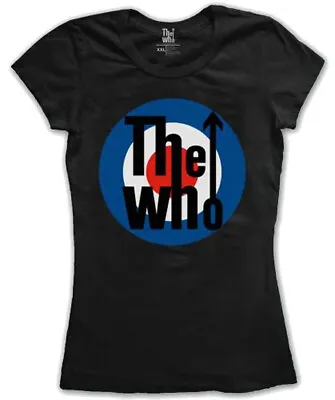 Buy The Who Target Classic Womens Fitted T-Shirt OFFICIAL • 15.19£