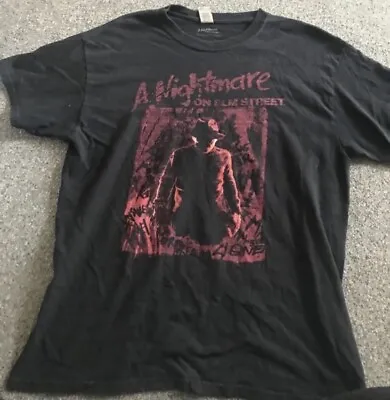 Buy Gildan Nightmare On Elm Street T-Shirt Size L • 12£