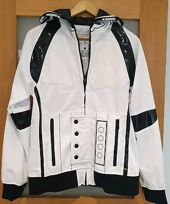 Buy Marc Ecko RARE Star Wars Stormtrooper Hoodie Top White Jacket NWOT Men's MEDIUM • 49.99£