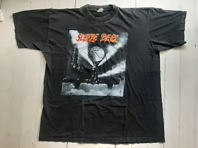 Buy SLEEZE BEEZ Powertool Vintage 1993 T Shirt Black XL LP Tour Ratt Tuff Guns Roses • 199£