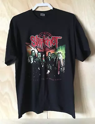 Buy Slipknot T Shirt The Subliminal Verses Tour Rock Metal Tee Vintage 2005 X-Large  • 69.99£