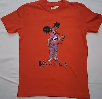 Buy Kids Tee Shirts, Tee Shirts, Daddy Little Princess Orange Tee Shirt, Girls, Larg • 9.70£