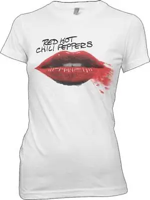 Buy Red Hot Chili Peppers Lipstick Juniors T Shirt S-2XL New Official Merch Traffic • 18.67£