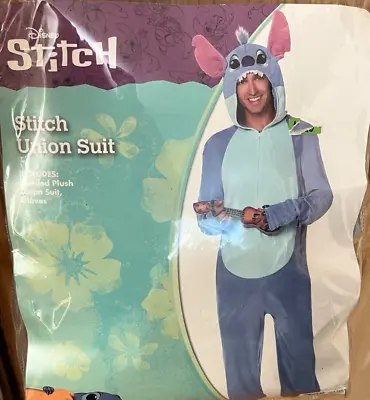 Buy Lilo & Stitch Spirit Adult Union Suit Pajamas Costume Unisex Size S/M • 19£