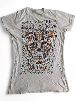 Buy Paramore - Brand New Eyes Skull T-Shirt - Womens Medium • 29.99£