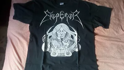 Buy Emperor Witch Wrath Of The Tyrant T Shirt XL 90's Ihsahn Black Metal Very Rare! • 699.95£