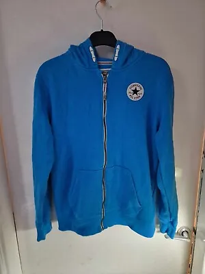 Buy Converse All Star Chuck Taylor Blue Hoodie 13-15 Years  • 1.99£