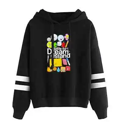 Buy BFDI Battle Dream Island Merch Pullover Hoodie Hoodie Sweatshirt Pullover Unisex • 31£