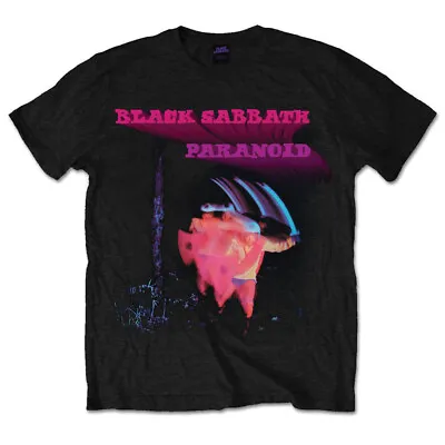 Buy Black Sabbath Paranoid Ozzy Osbourne Tony Iommi Official Tee T-Shirt Mens • 15.99£