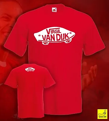 Buy Virgil Van Dijk Liverpool Captain Fan T-Shirt Football LFC Vans Inspired Tee • 8.99£