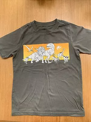 Buy Boys Jurassic World T-shirt Age 7 • 1.25£