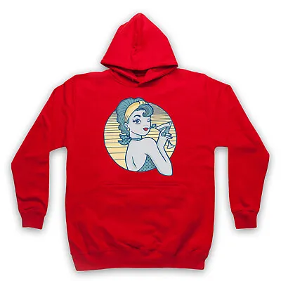 Buy Pin Up Cocktail Lady Illustration Graphic Art Cool Unisex Adults Hoodie • 27.99£