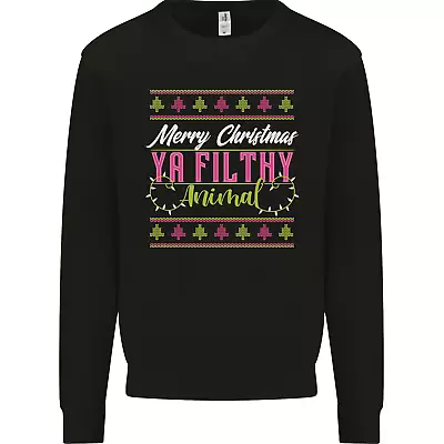Buy Merry Christmas Ya Filthy Animal Movie Mens Sweatshirt Jumper • 15.99£