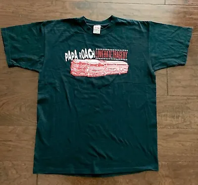 Buy Papa Roach Love Hate Tragedy 2002 T-Shirt Never Worn • 61.63£